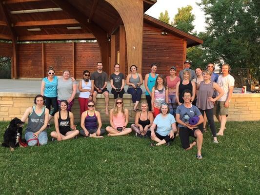 Summer Solstice Sound Off Yoga Experience in Lions Park