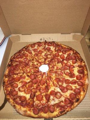 Xl pepperoni