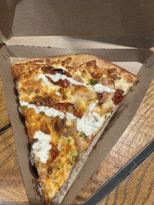 Chicken Ranch Pizza