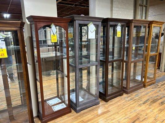 Curio Display Cabinets