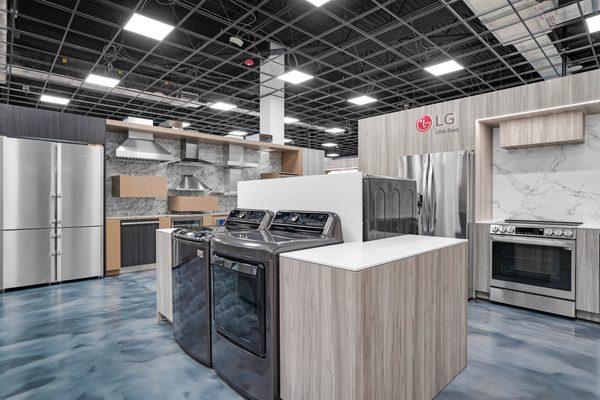 Visit our Miami showroom and experience LG appliances.