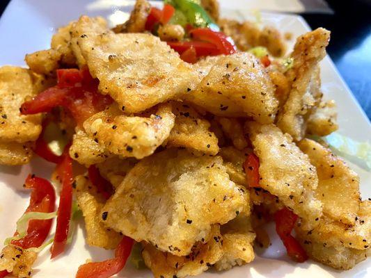 Fried squid. Very popular and very tasty