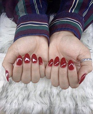 Holiday nails color   Come and  try out our new nails salon in Livermore