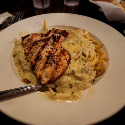 Chicken fettuccine