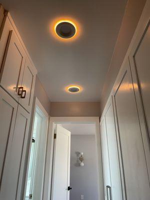 Recessed lighting updated LED trim