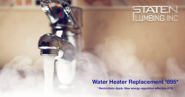 Water Heater Replacement Ad