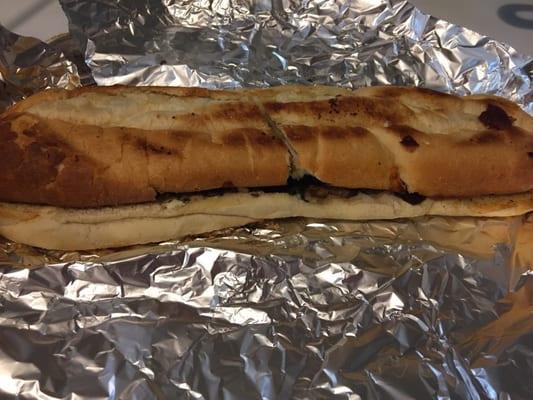 12-inch spinach hoagie