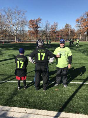 Annual Thanksgiving Mike's Tackle Memorial football game