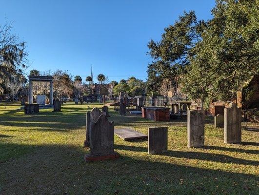 Colonial Park Cemetery on Black Friday, November 24, 2023.