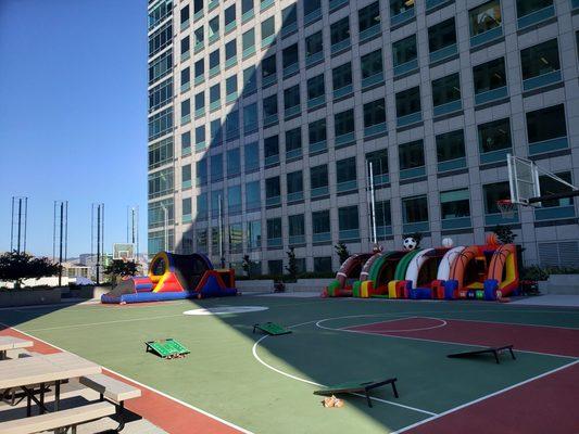 Rooftop event for Adobe in downtown San Jose.