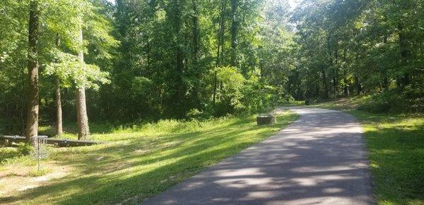 Paved trail.