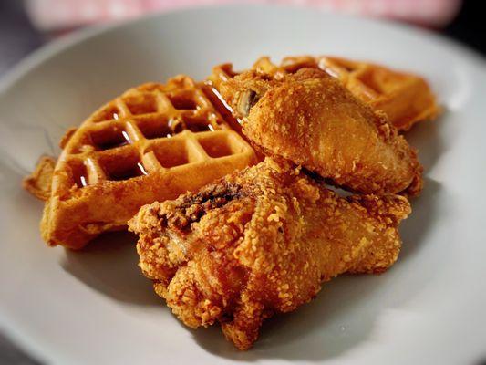 Fried Chicken and Waffle