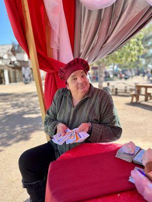 Bob the Psychic at the Arizona Renaissance Festival 2023.