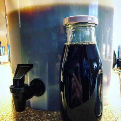 Cold brew coffee is brewed fresh daily!