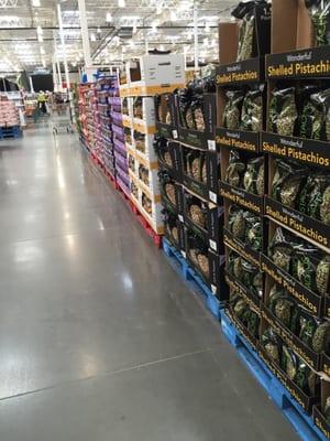 Large size packages at Costco.