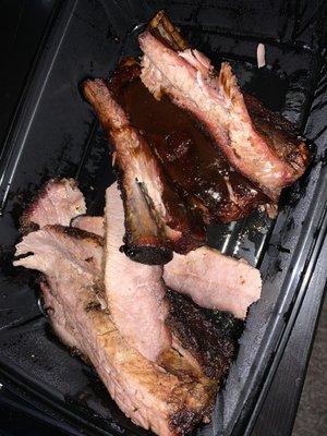 Brisket and ribs