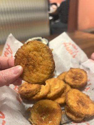 Fried pickle perfection