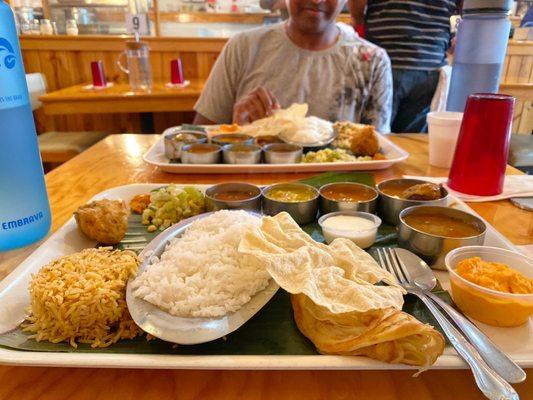 Veg thali