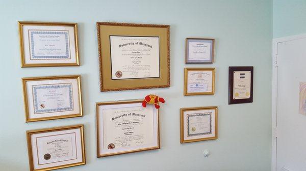 Certifications and Diplomas