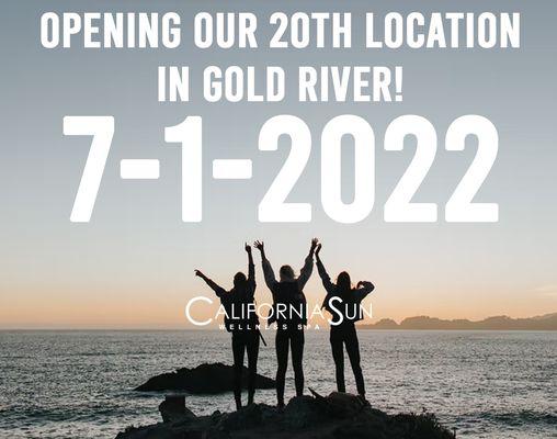 Opened 2022!! Welcome to California Sun Gold River.