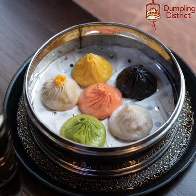 Rainbow Soup Dumplings