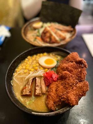 Chicken Katsu Miso Curry Ramen