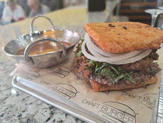 Birria burger