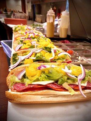 Italian sub machine