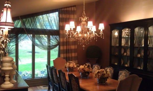 Dining room lighting