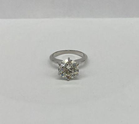 A GIA certified 4.88ct VVS2 Clarity and G color Diamond that was sold.