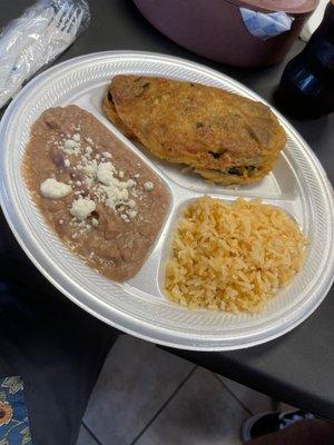 Chili rellenos de pollo...