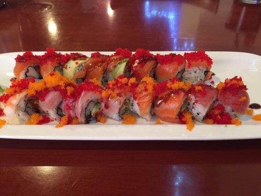 Bonita Roll, Rainbow Roll