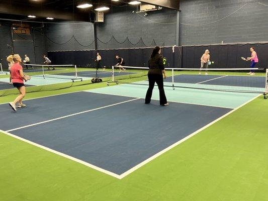 1st indoor pickleball-only courts in Bergen County.