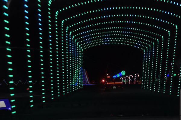 Tunnel @ Christmas Nights of Lights - 2016