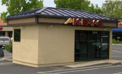 Picture of the Rancho Cordova Lock and Key Kiosk.