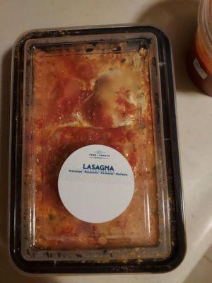 Lasagna Prepared To Go