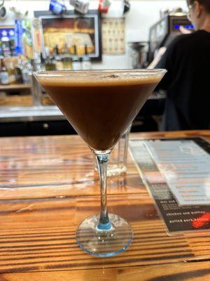 Inigo Montoya Esspresso Martini- spicy twist on the original