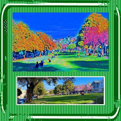 Montage of images from Precita Park