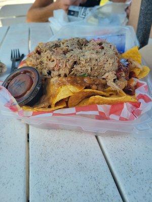 Bbq nachos