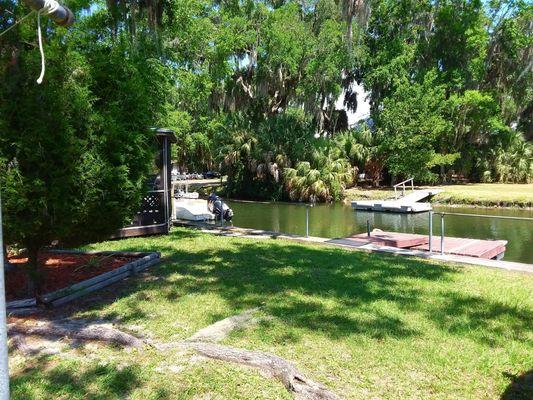 Crystal River backyard near Kings Bay/Mouth of River