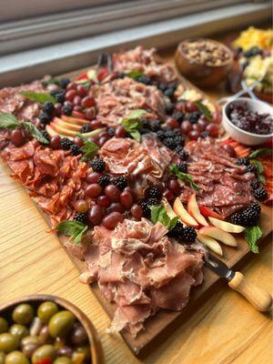 Assorted Salumi and Cheese Board