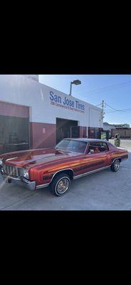 Old school cars are more than welcome to stop by for any tire needs