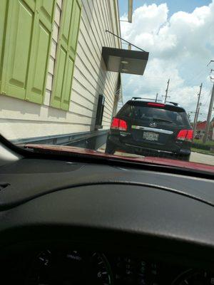 Long long wait in Drive Through. Low volume requires you to scream your order