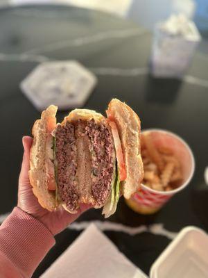 Almost Inferno burger