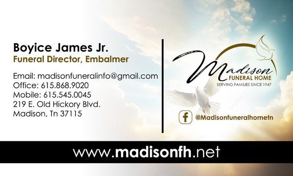 Funeral Director & Embalmer