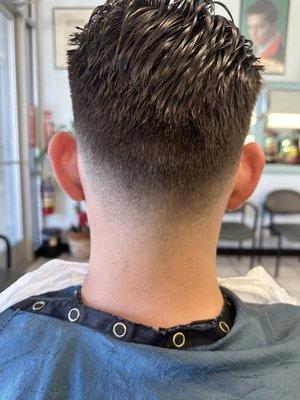 Low fade cut