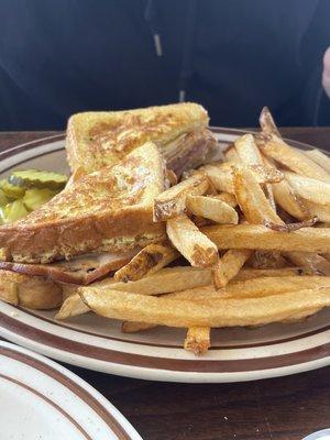 Monty Cristo Patty Melt