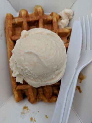 Waffle & Apple Pie Ice Cream