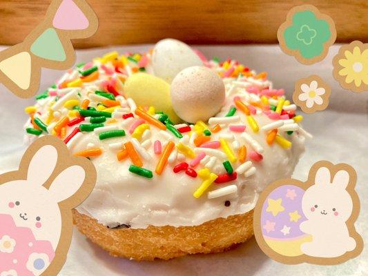 The cute Easter donut !