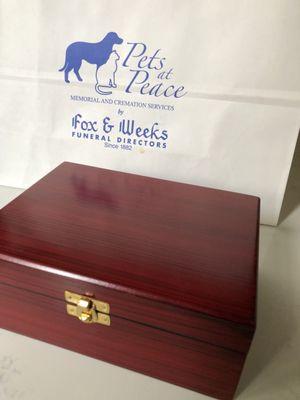 Cremation Box